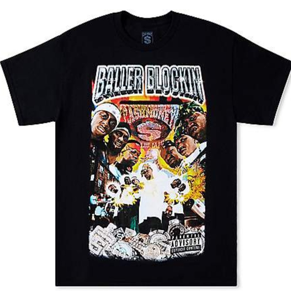 Black Size Medium "Baller Blockin" CMR brand new with tags